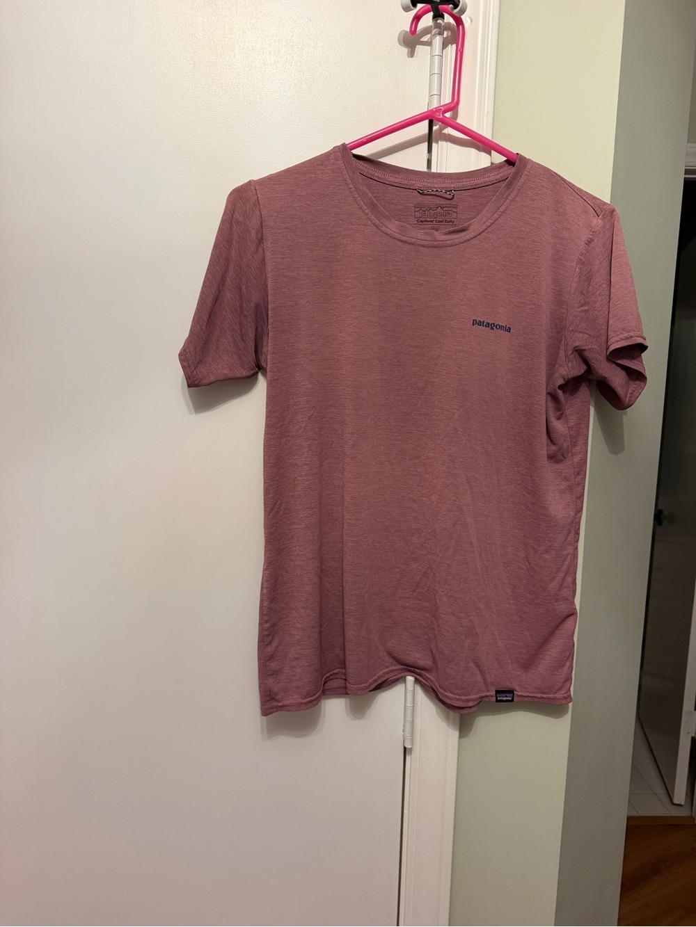 Patagonia womens Short-Sleeve Crew T-Shirt - Dusty Rose